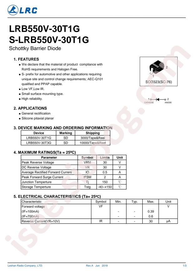 LRB550V-30T1G