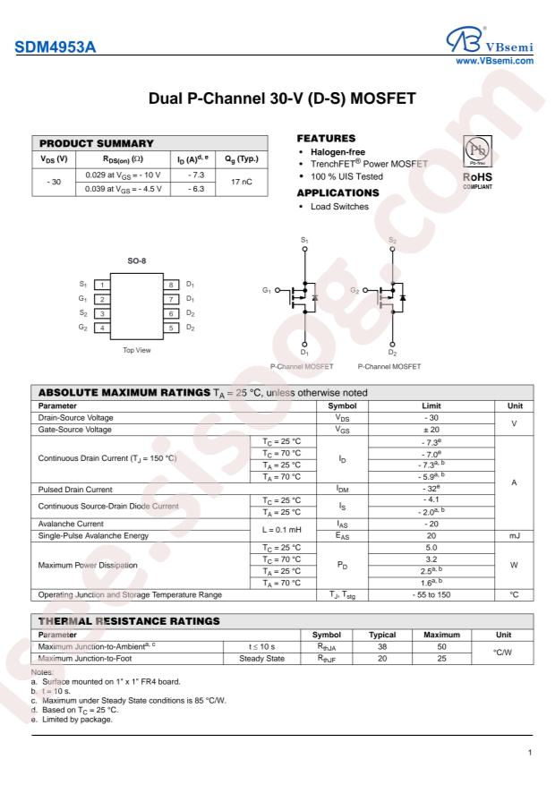 SDM4953A-VB