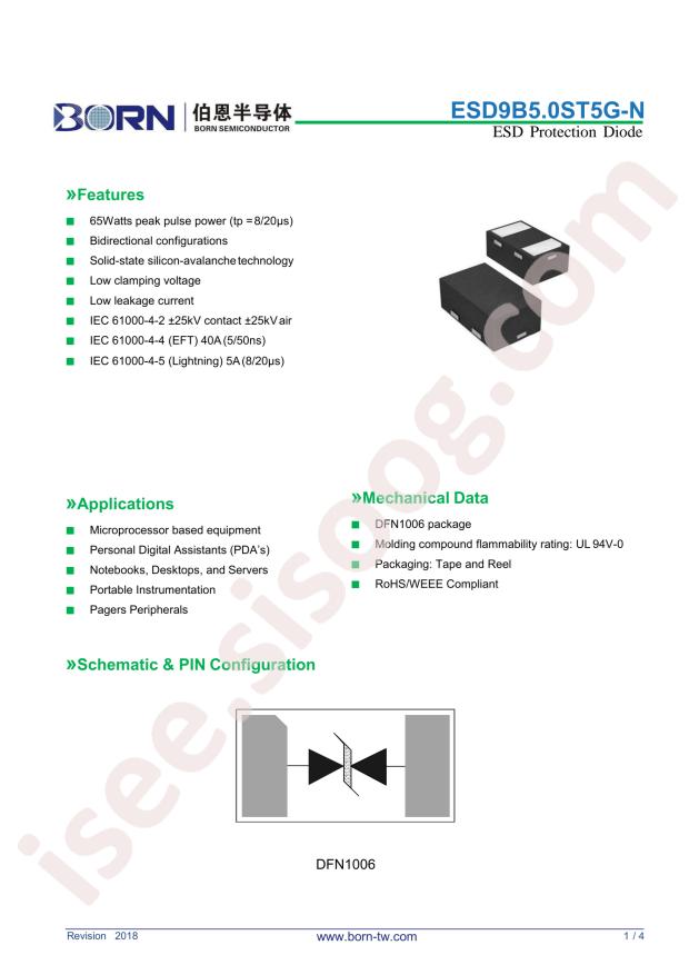 ESD9B5.0ST5G-N