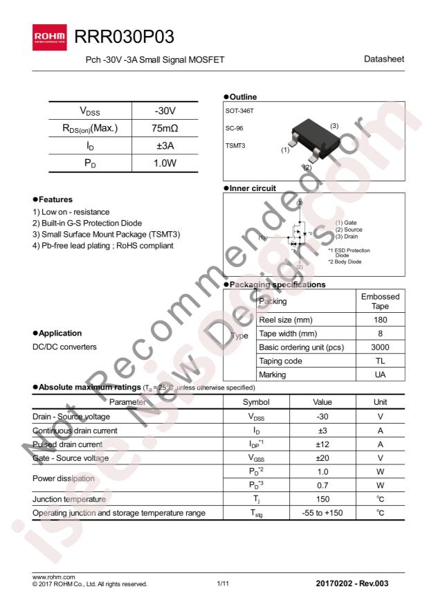 RRR030P03TL