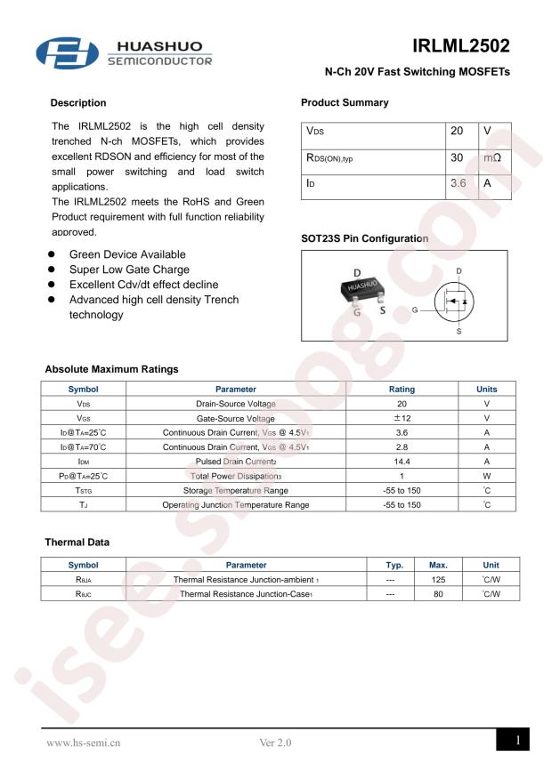 IRLML2502