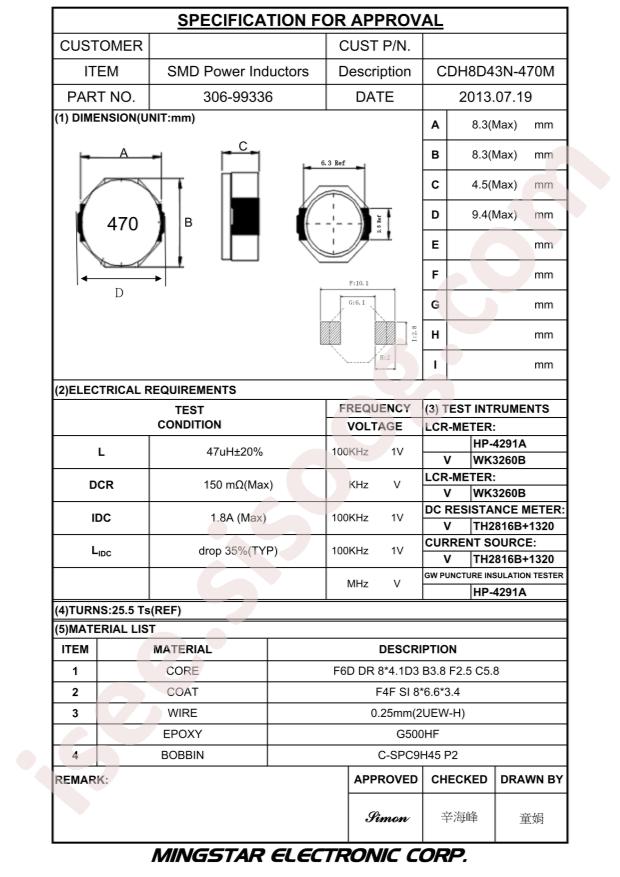 CDH8D43N-470M