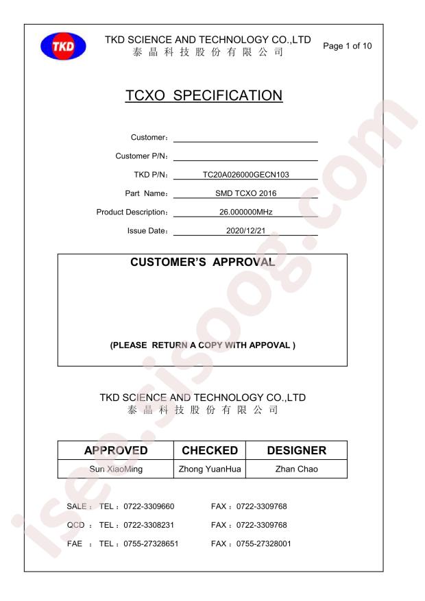 TC20A026000GECN103