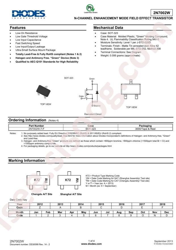 2N7002W-7-F