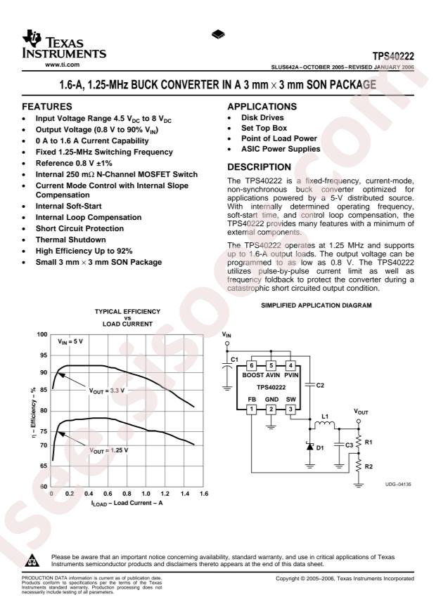 TPS40222DRPT