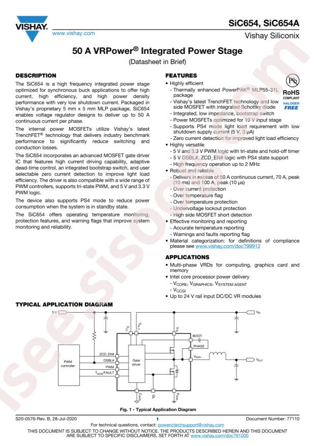 SIC654ACD-T1-GE3