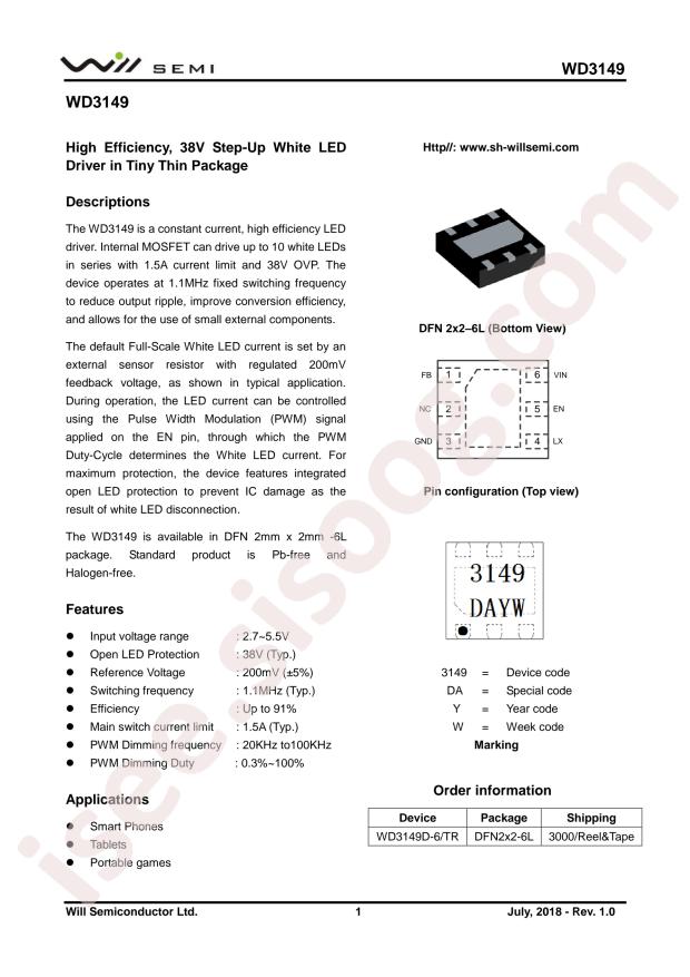 WD3149D-6/TR