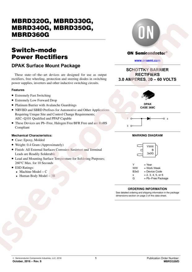 MBRD350T4G
