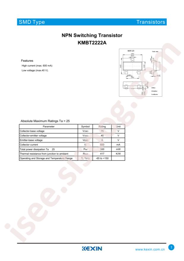 KMBT2222A