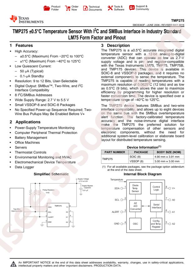 TMP275AIDR