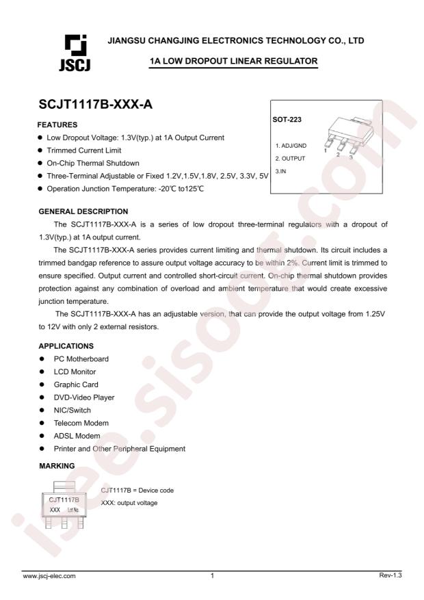SCJT1117B-1.8-A