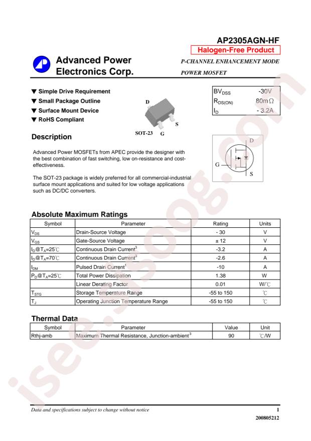 AP2305AGN