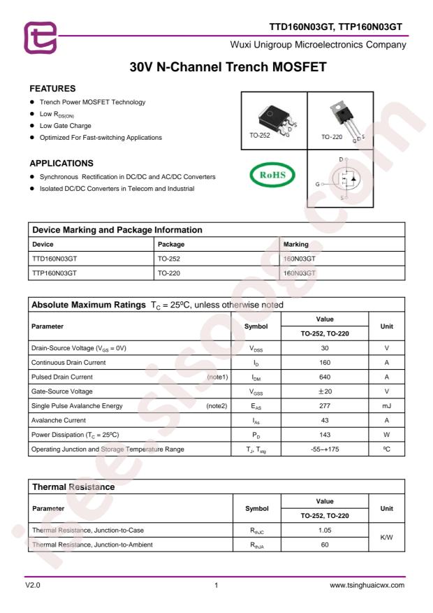 TTD160N03GT