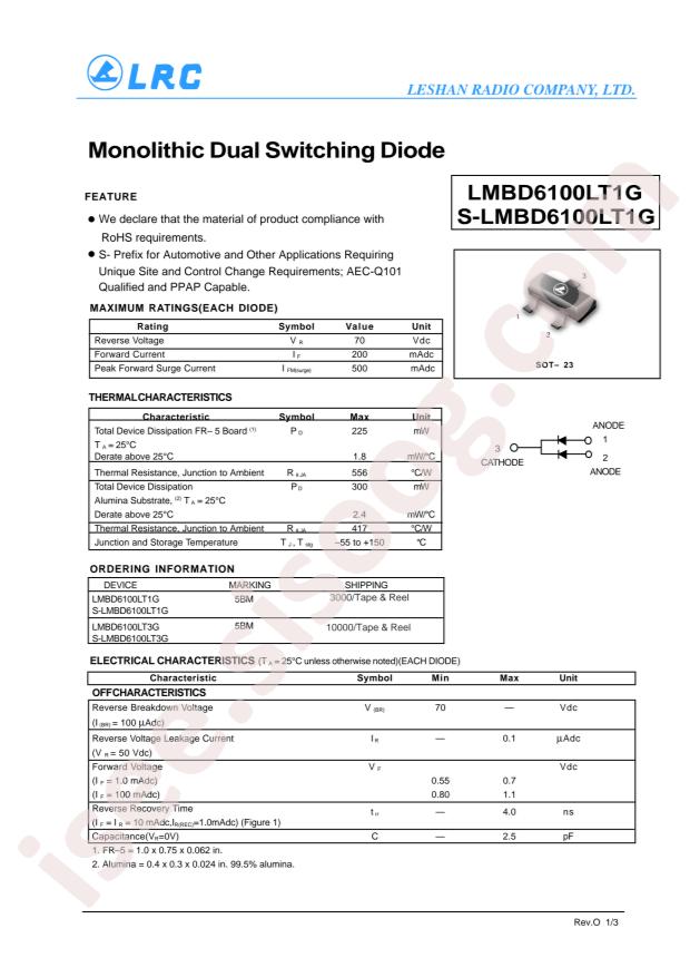 LMBD6100LT1G