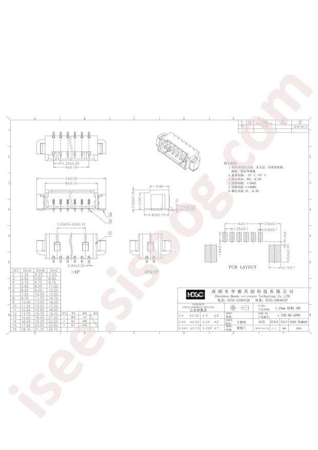 1.25K-BH-4PWB