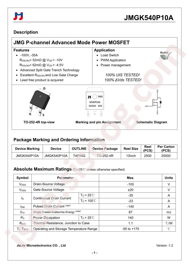 JMGK540P10A