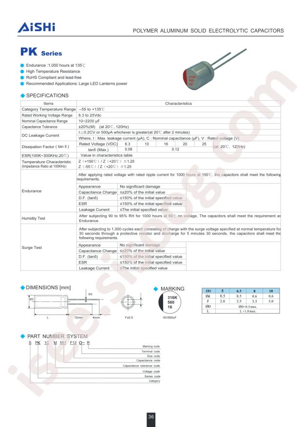 ERK2GM150F16OT