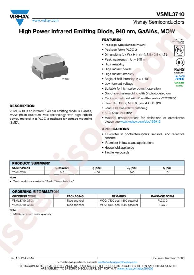 VSML3710-GS08