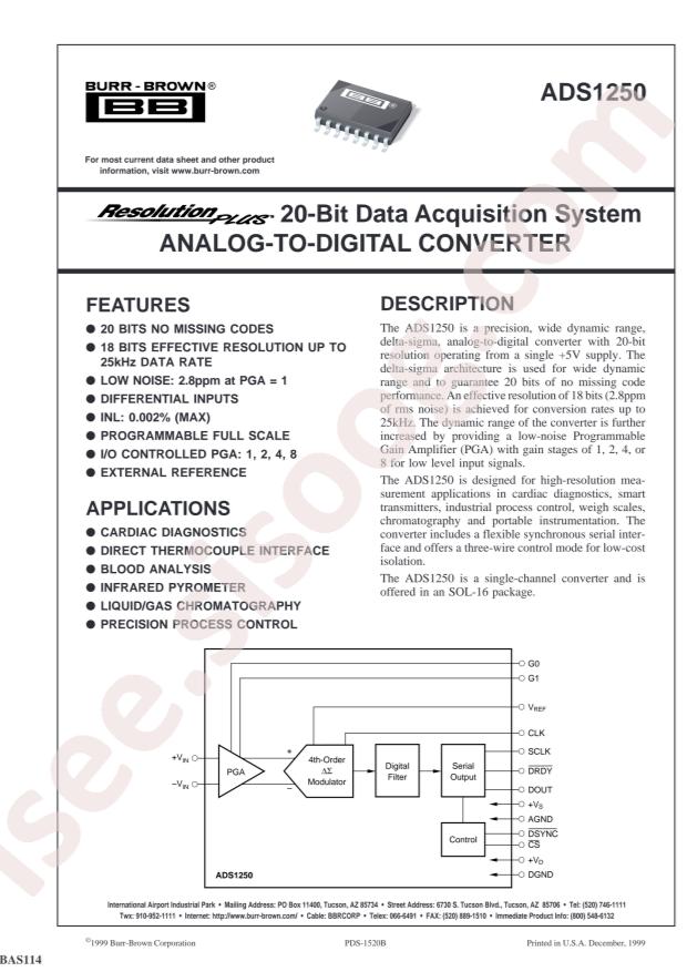 ADS1250U