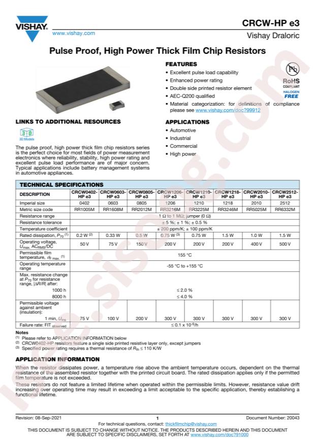 CRCW060349R9FKEAHP