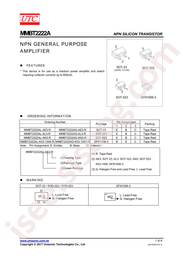 MMBT2222AG-AE3-R