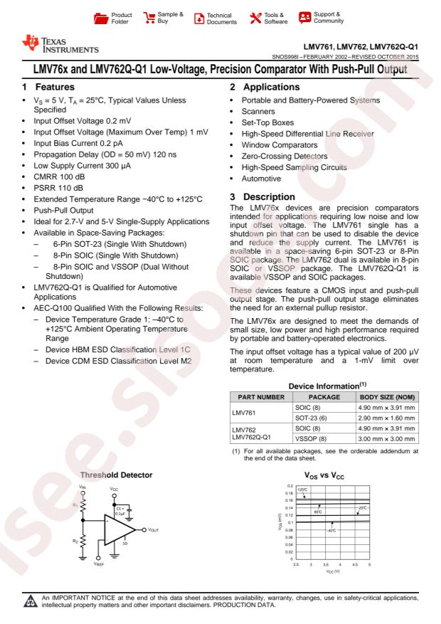 LMV762MA/NOPB