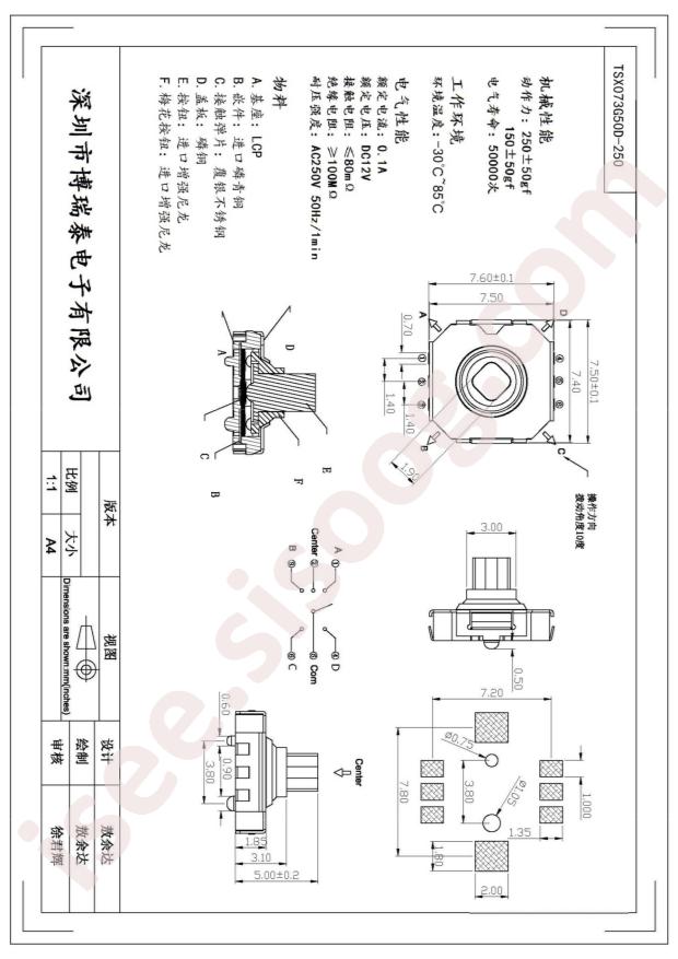 TSX073G50D-250