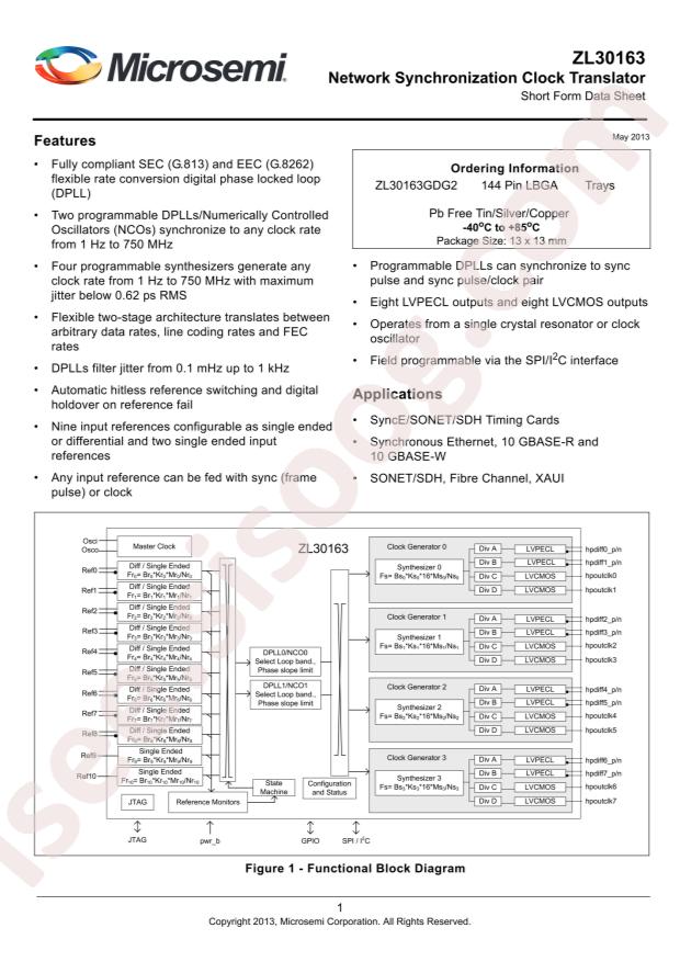 ZL30163GDG2