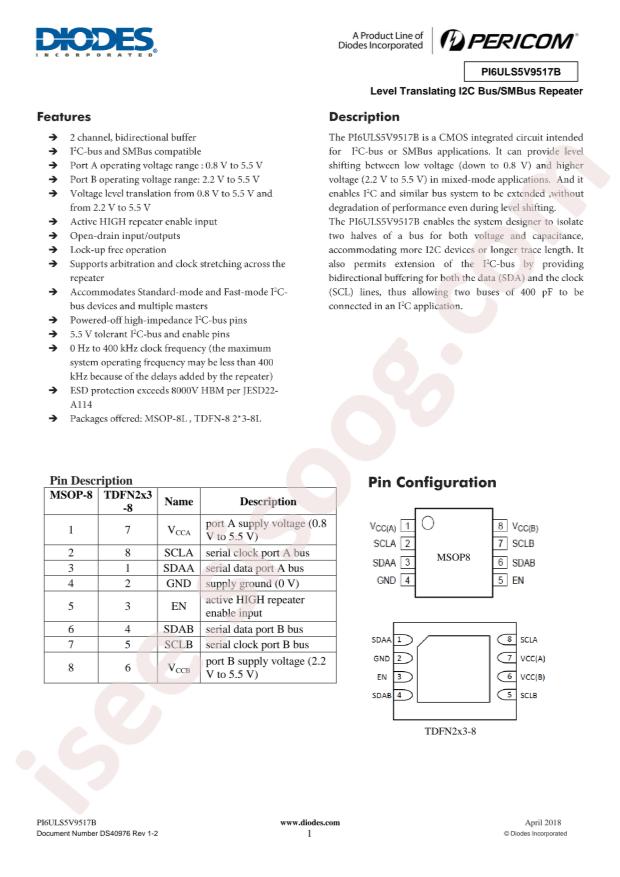 PI6ULS5V9517BUEX