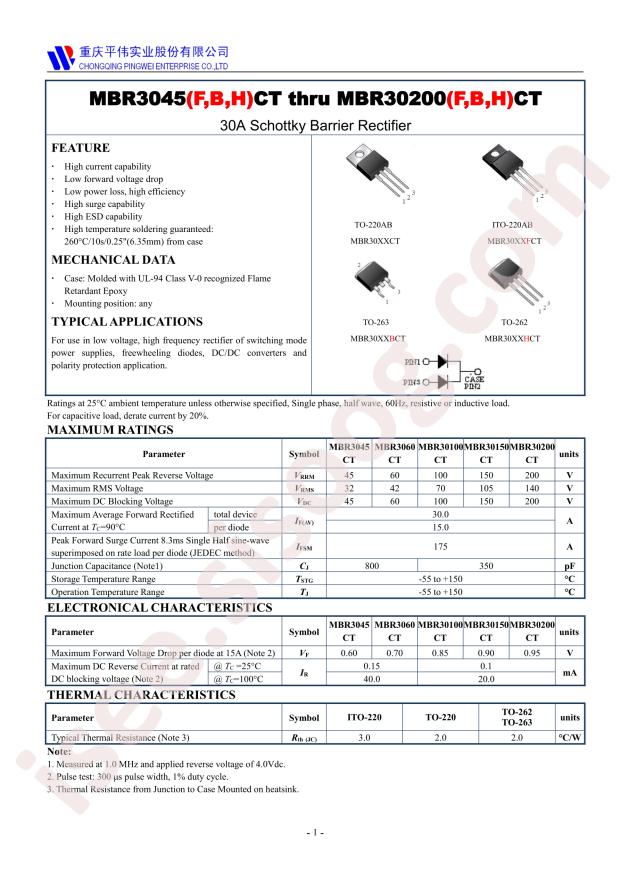 MBR3060CT