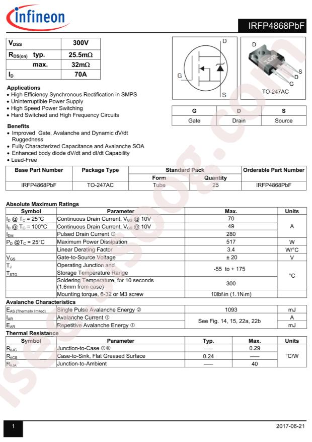 IRFP4868PBF