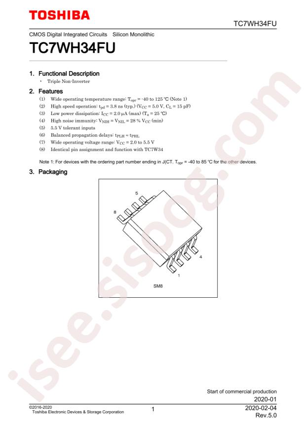 TC7WH34FU,LJ(CT