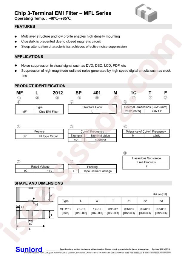 MFL2012SP401M1CTF