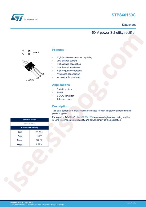 STPS60150CT