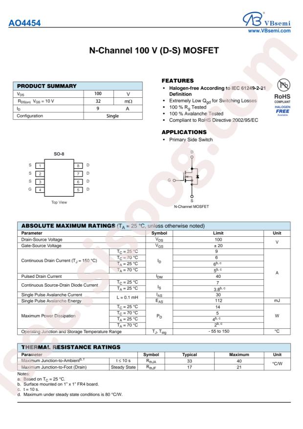 AO4454-VB
