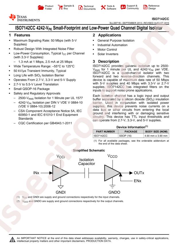 ISO7142CCDBQ