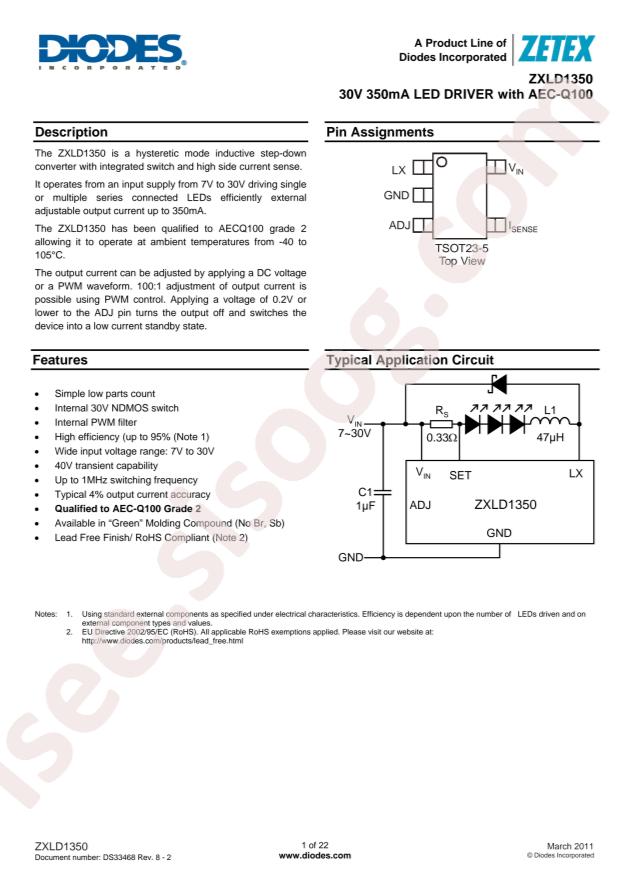 ZXLD1350ET5TA