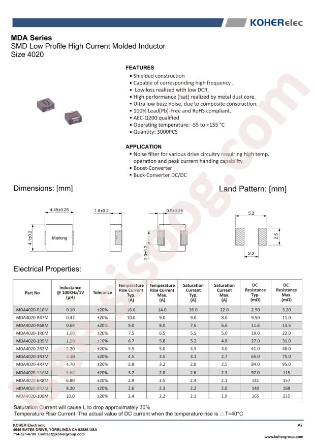 MDA4020-100M