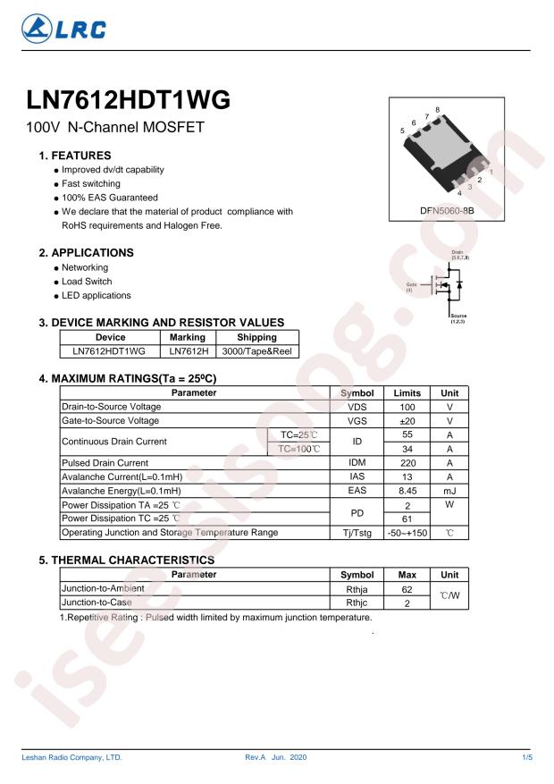LN7612HDT1WG