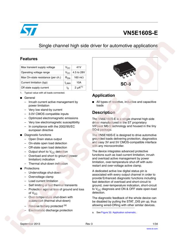 VN5E160STR-E