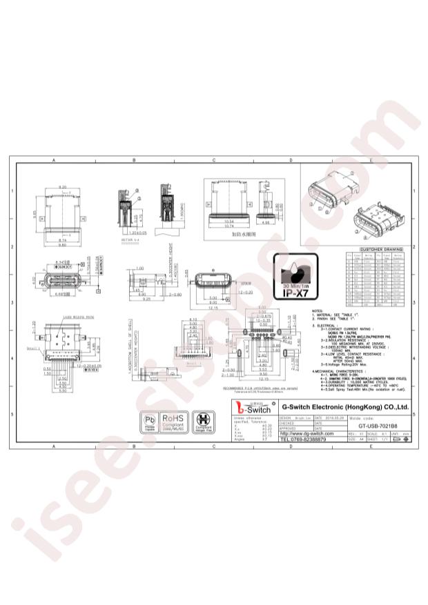 GT-USB-7021B8