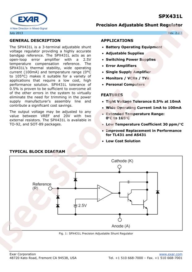 SPX431LM1-L/TR
