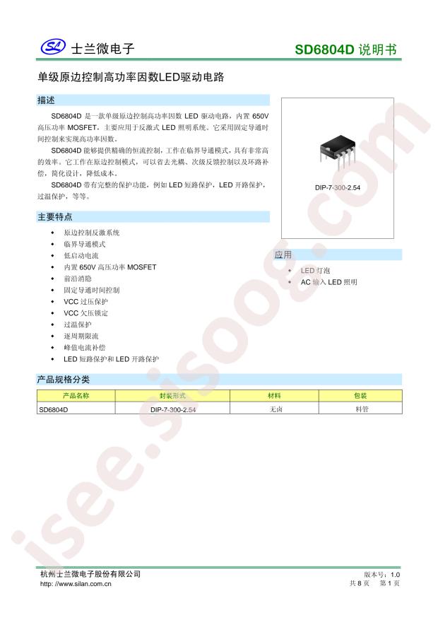 SD6804D