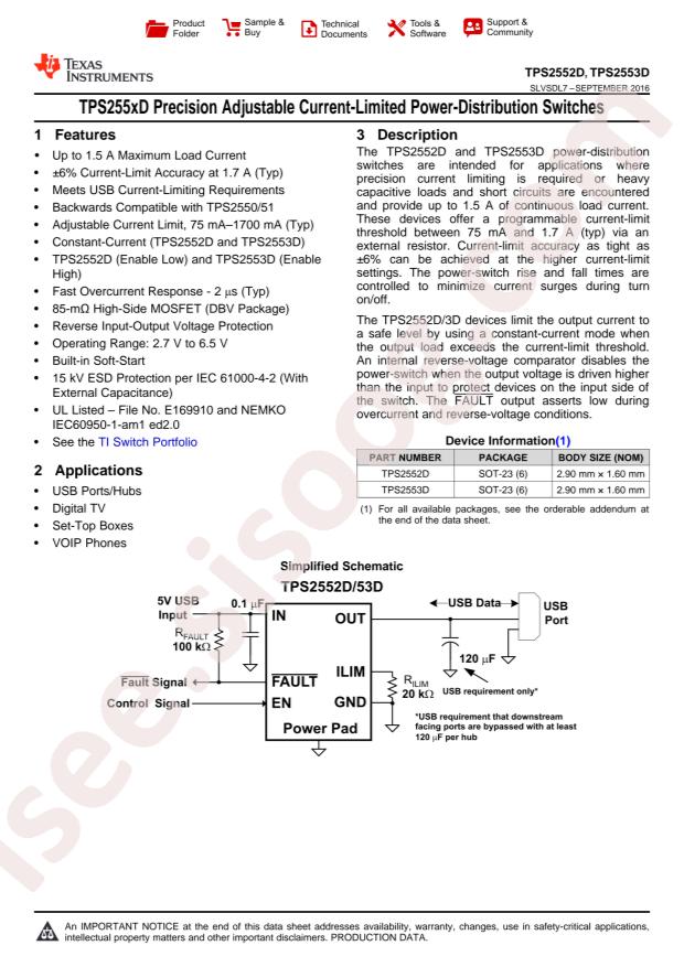 TPS2553DDBVT