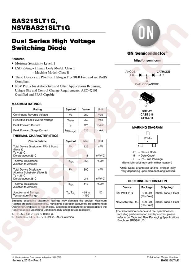 BAS21SLT1G
