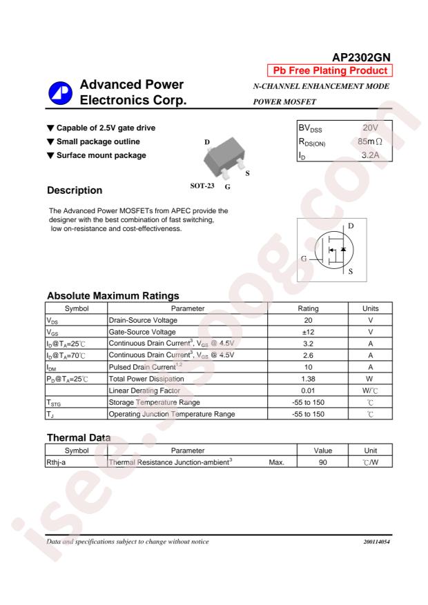 AP2302GN-HF