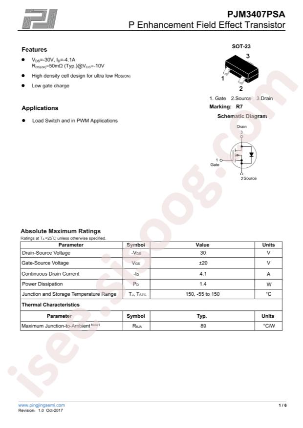 PJM3407PSA