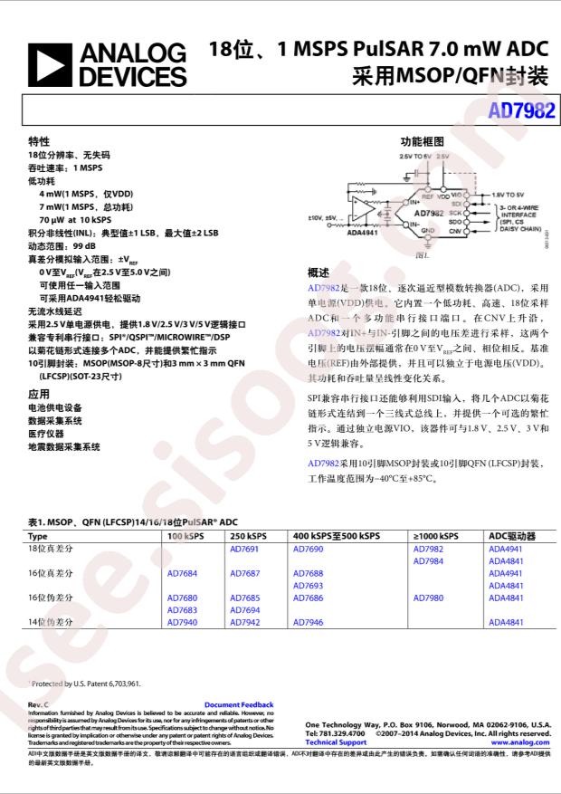 AD7982BCPZ-RL