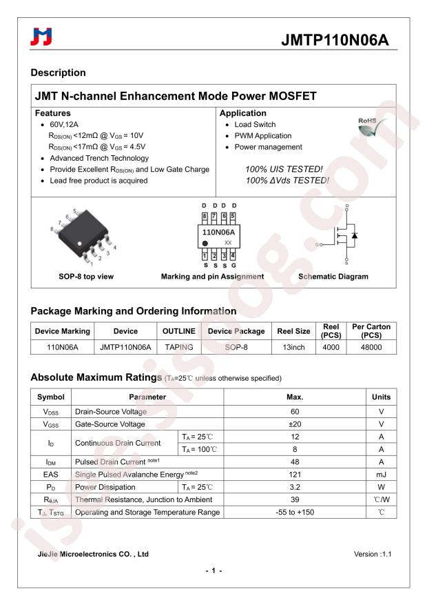 JMTP110N06A