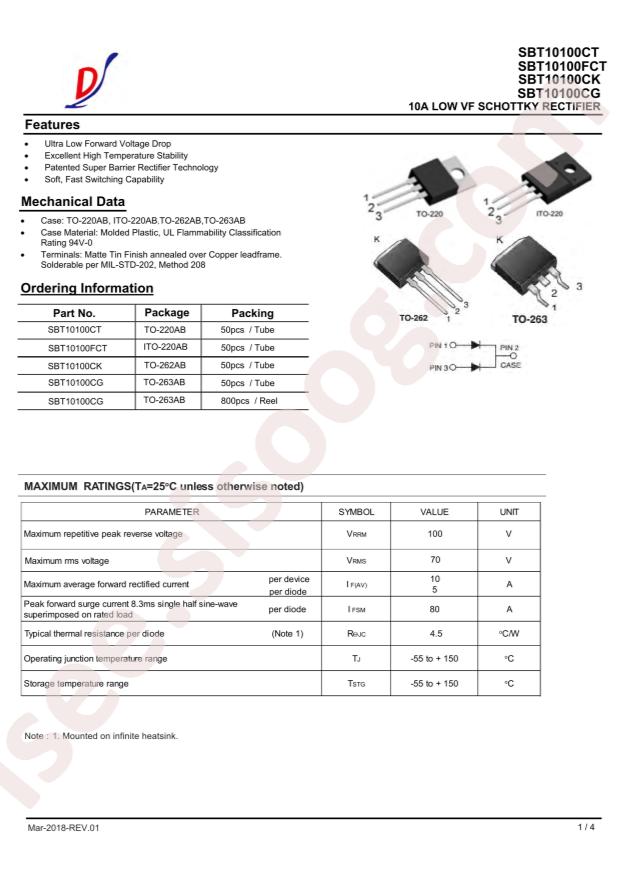 SBT10100FCT